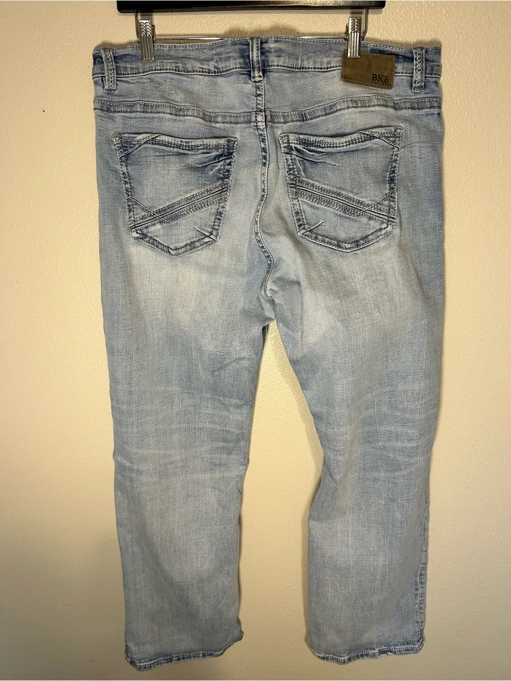 BKE Light Blue Straight Men’s Jeans size 38x 30